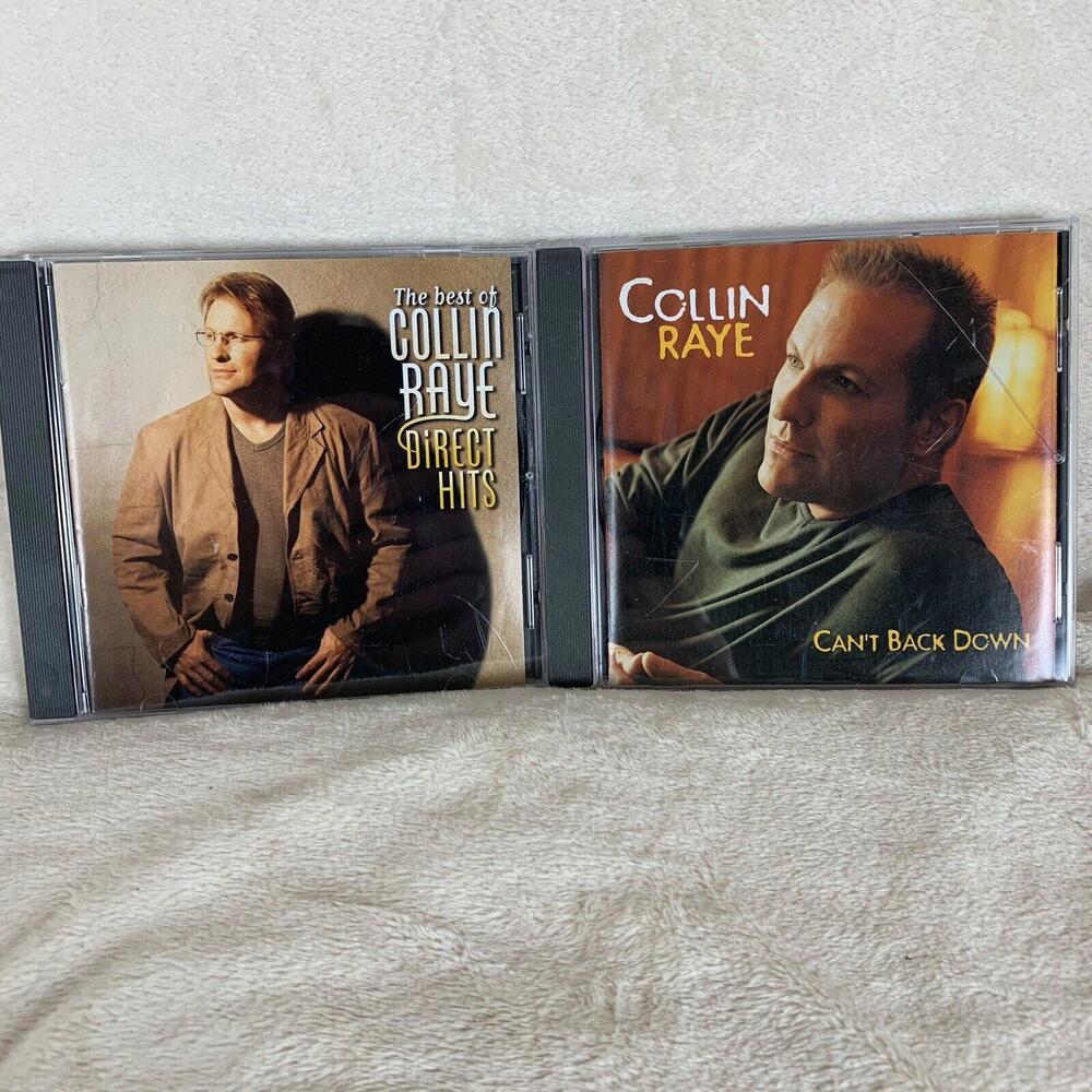 The Best of Collin Raye: Direct Hits  & Can’t Back Down - 2 Audio CD Bundle
